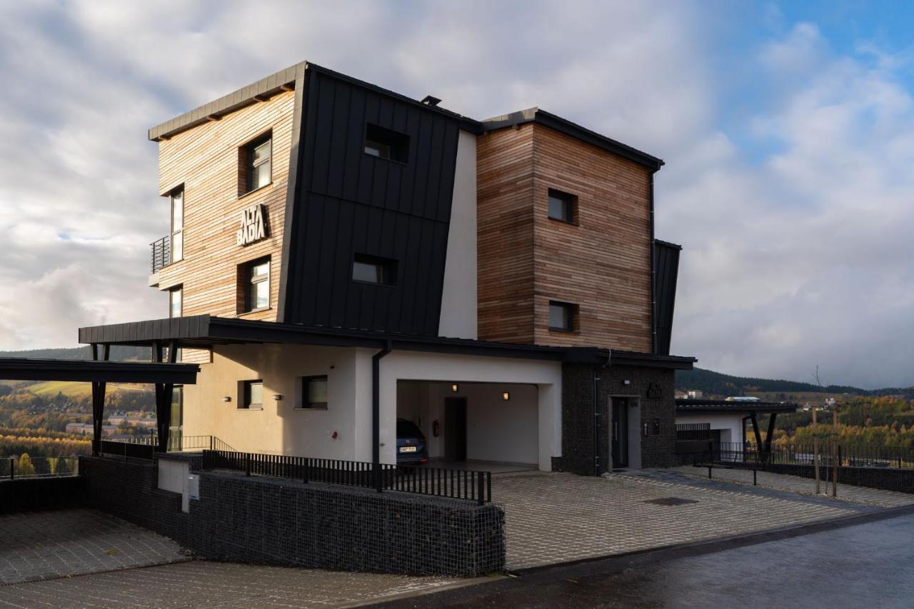Rooftop Klinovec Loučná pod Klínovcem Exteriör bild