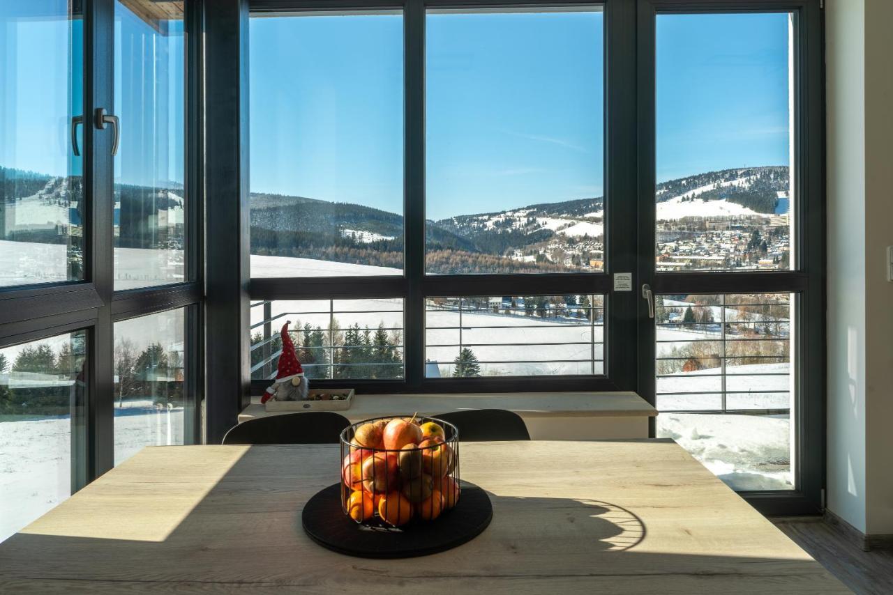 Rooftop Klinovec Loučná pod Klínovcem Exteriör bild